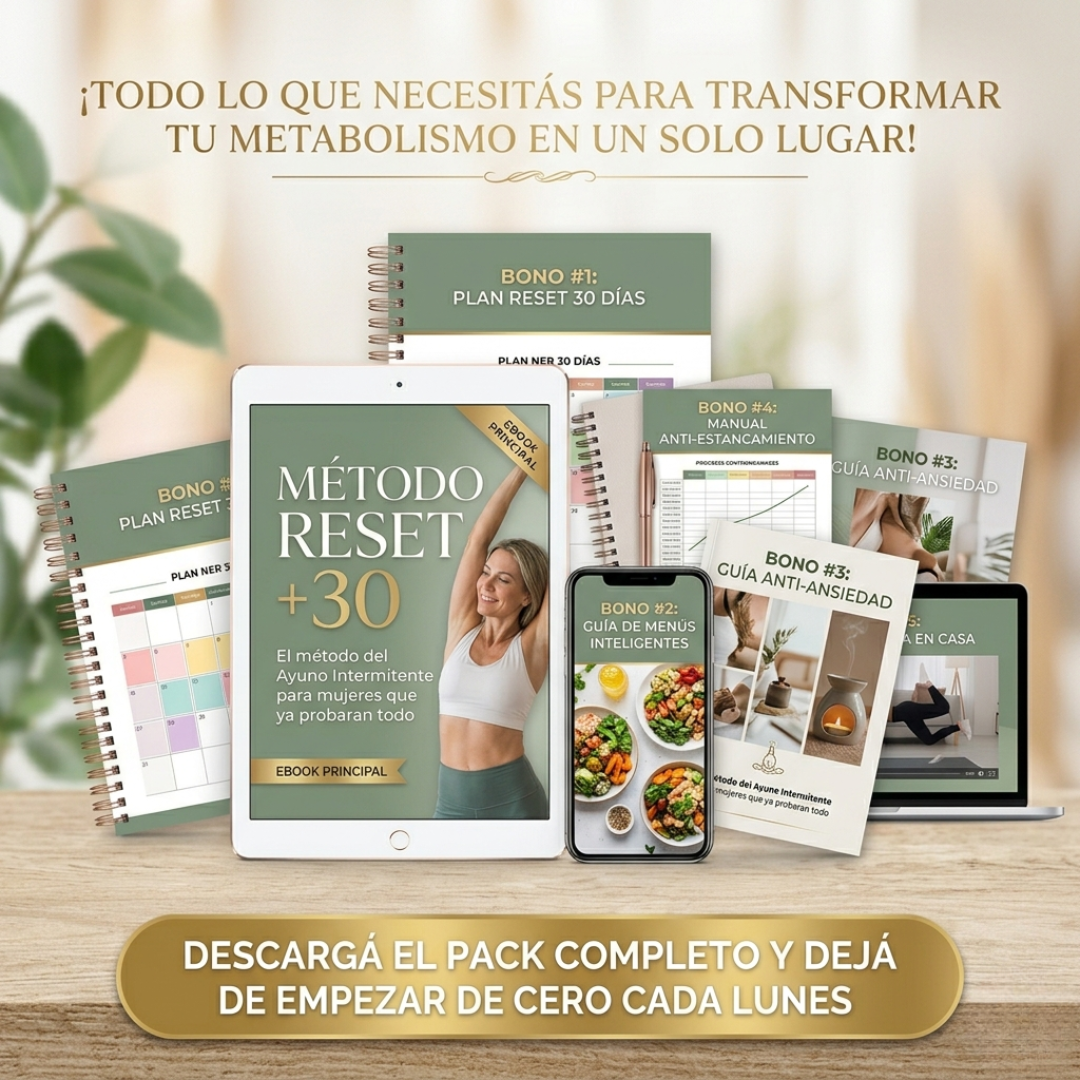 "El Método Reset +30 | Quemá Grasa Sin Dietas"